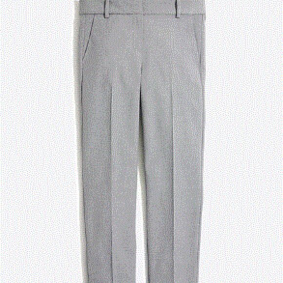 JCrew Factory Cropped Ruby Pant in Stretch Twill, size 4, NWT - Picture 1 of 2